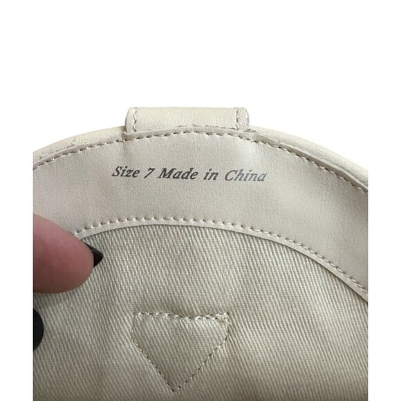 Dolce Vita Runa Cream Sequin Western Boots Size 7 Revolve Party Night Out - Picture 7 of 8